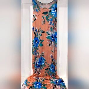 Sweet olive maxi dress size L